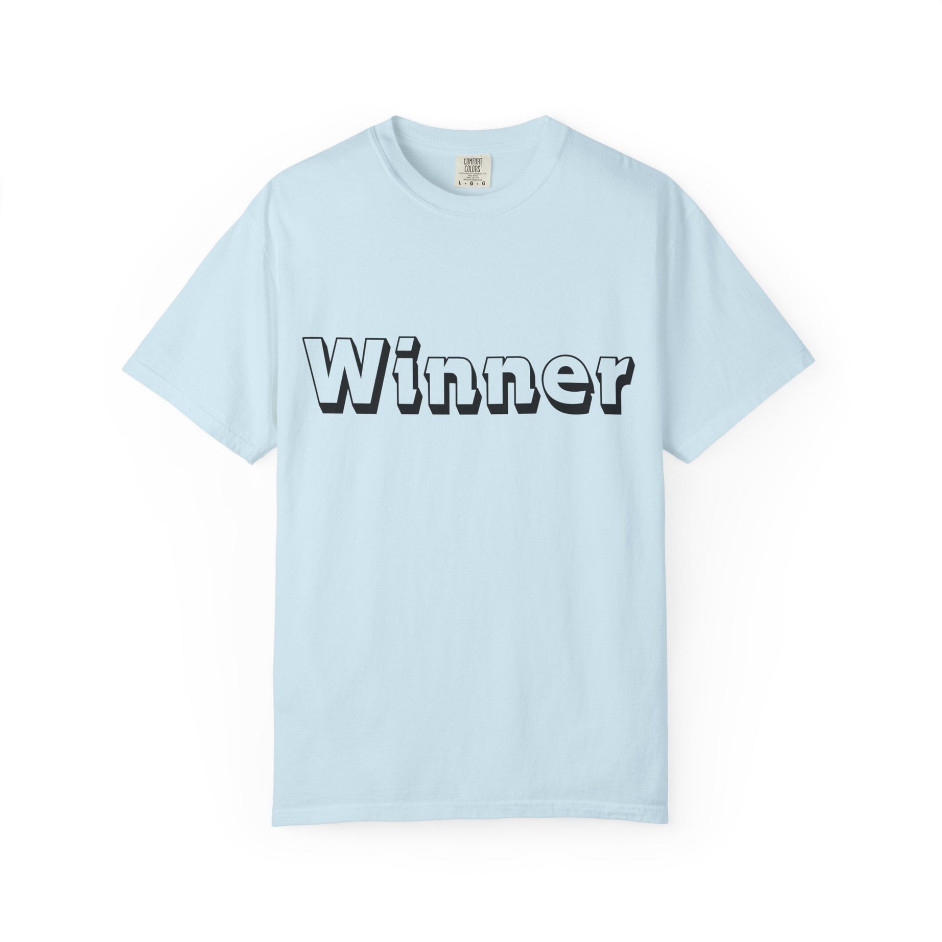 Garment-Dyed T-Shirt for Winners - Perfect Gift for Achievers, Sports Events, or Casual Style - Celebrate Success!