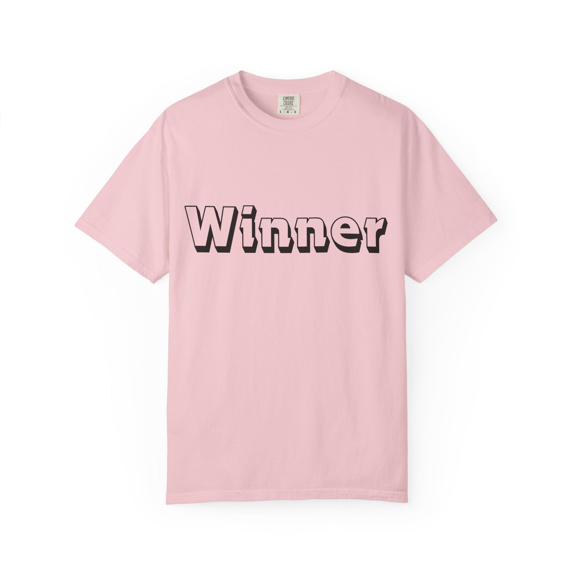 Garment-Dyed T-Shirt for Winners - Perfect Gift for Achievers, Sports Events, or Casual Style - Celebrate Success!